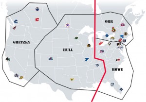 NHL Realignment Map - Week 2