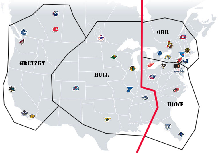 New Nhl Divisions Map 2021 - Chl Canadian Hockey League ...