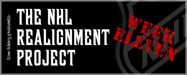 NHL Realignment Project Week 11