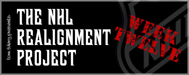 NHL Realignment Project Week 12