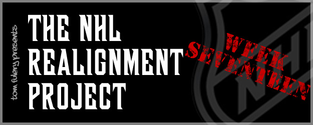 NHL Realignment Project – Week 17