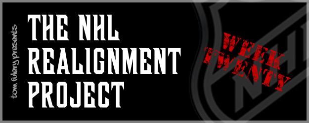 NHL Realignment Project – Week 20