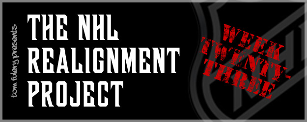 NHL Realignment Project - Week 23