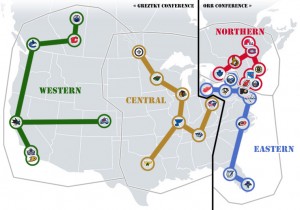 NHL Realignment Map - Week 27 (PHX-to-QBC)