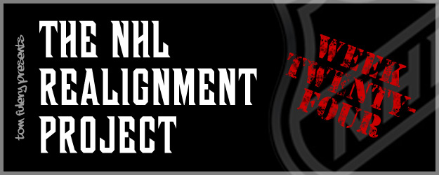NHL Realignment Project - Week 24