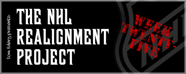 NHL Realignment Project - Week 25