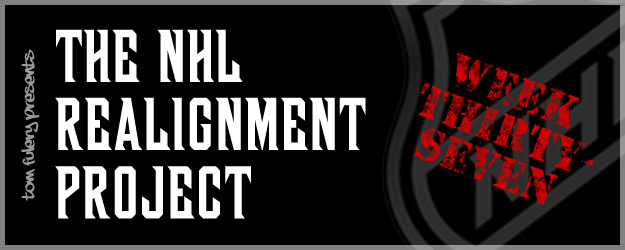 NHL Realignment Project – Week 37