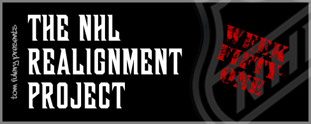 NHL Realignment Project - Week 51